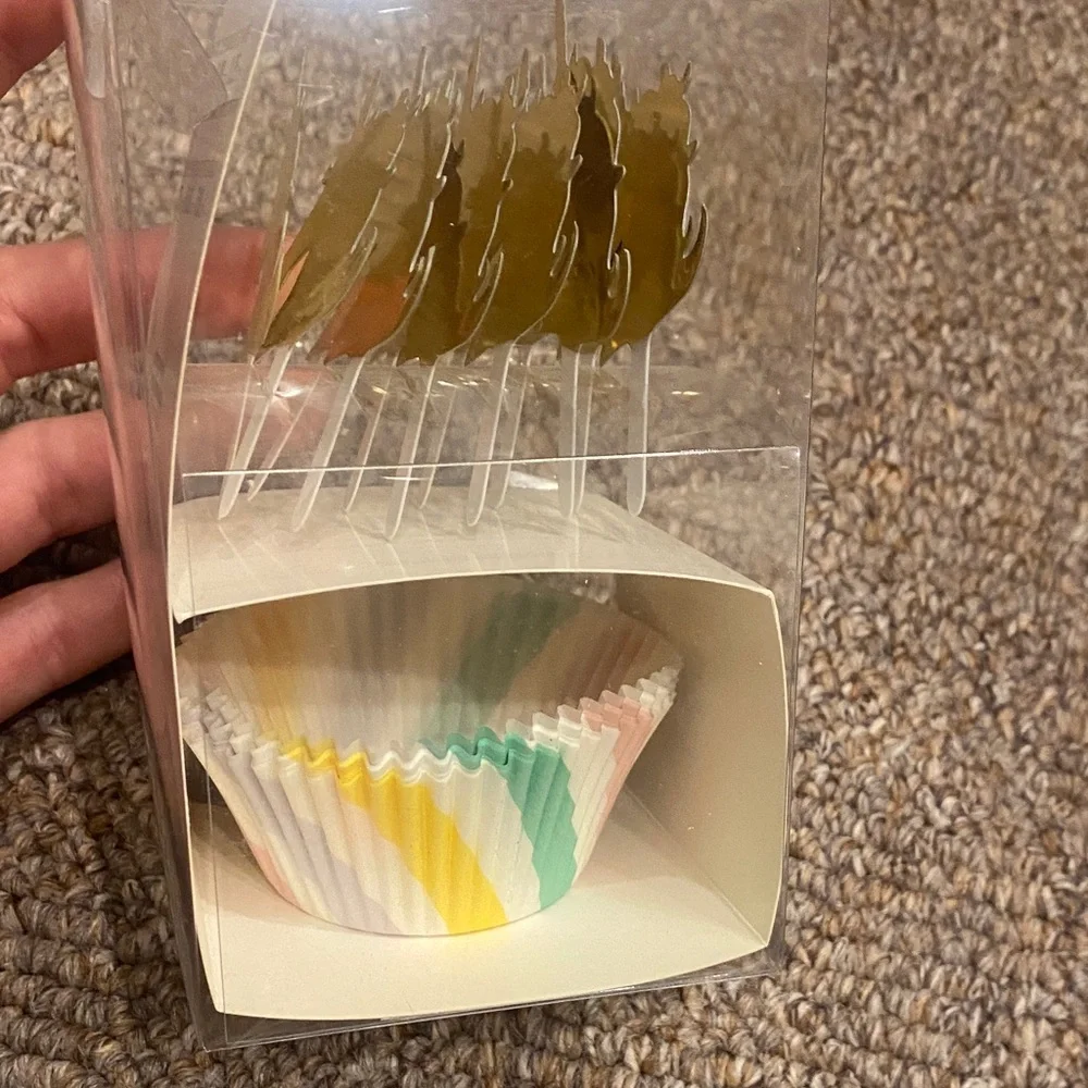 Gold Unicorn Cupcake Kit
